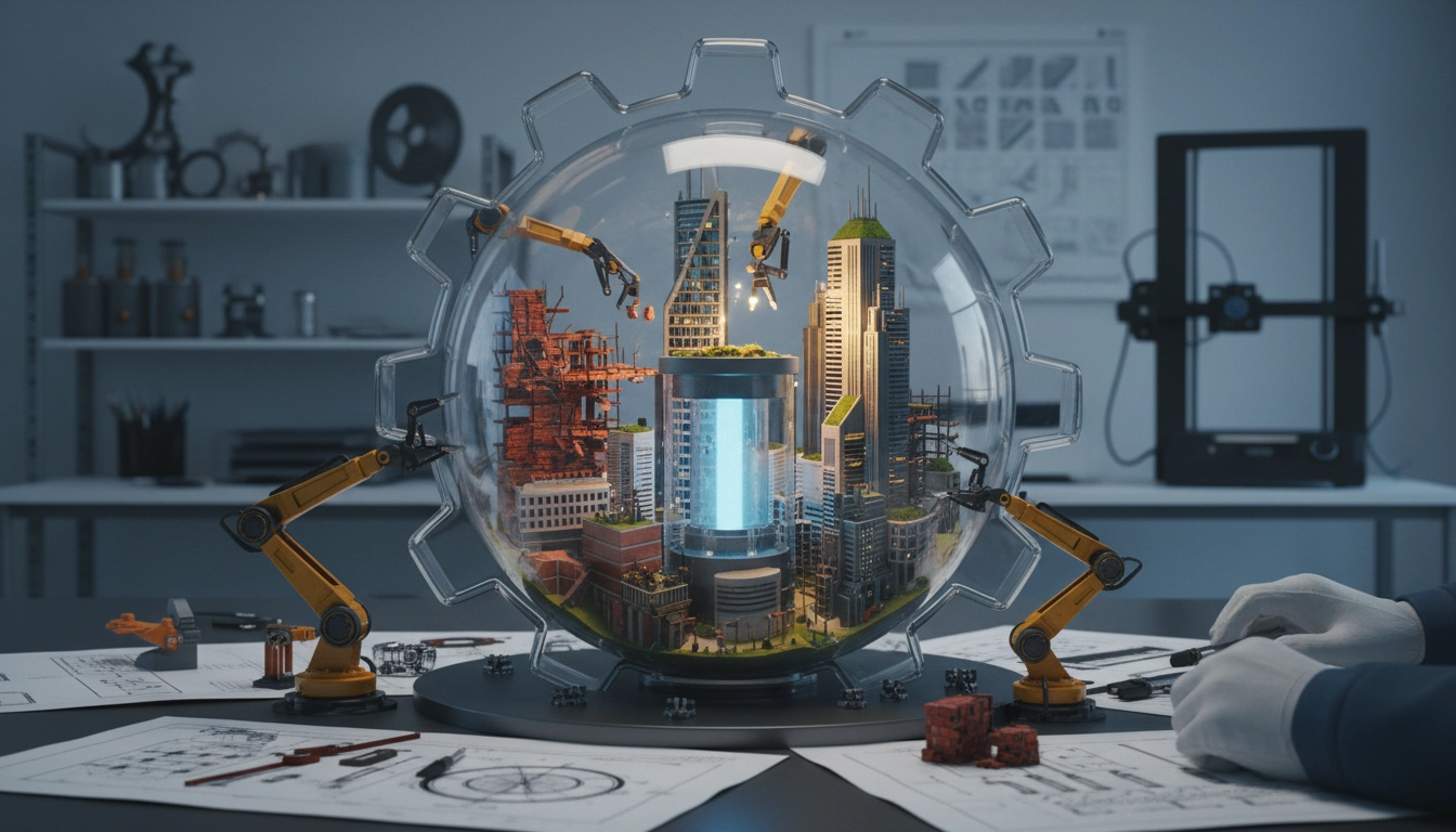 Illustration for blog section about: bir makine mühendisinin gözünden kentsel dönüşüm, image 1