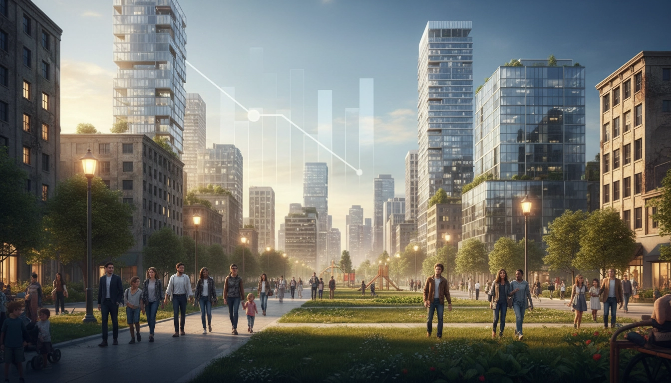 Illustration for blog section about: kentsel dönüşüm suç oranlarını azaltıyor, image 3