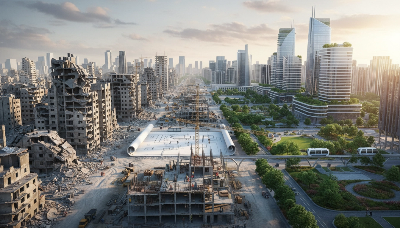 Illustration for blog section about: suriyenin yeniden inşaa edilmesi kentsel dönüşüm, image 1