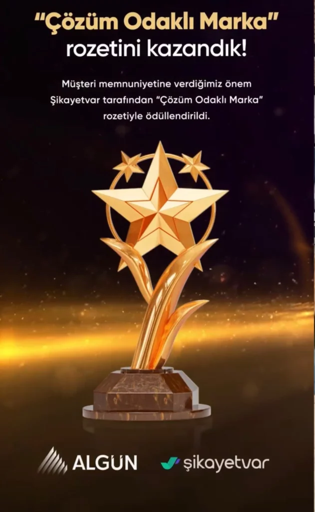 Algün İnşaat Yorumlar ve Şikayet Süreci: Şikayetvar Çözüm Odaklı Marka Ödülü Aldı