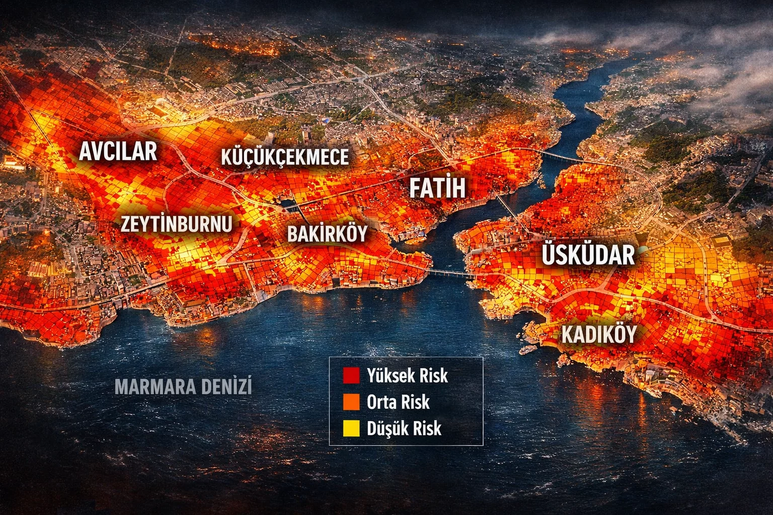 İstanbul Deprem Riskli Bina Haritası 2026: İlçe İlçe Analiz, En Riskli Mahalleler ve Kentsel Dönüşüm Rehberi