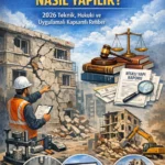 Riskli Yapı Tespiti Nasıl Yapılır? 2026 Teknik, Hukuki ve Uygulamalı Kapsamlı Rehber