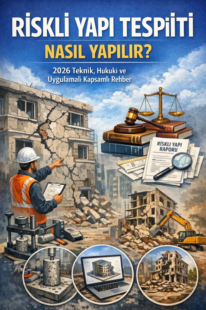 Riskli Yapı Tespiti Nasıl Yapılır? 2026 Teknik, Hukuki ve Uygulamalı Kapsamlı Rehber