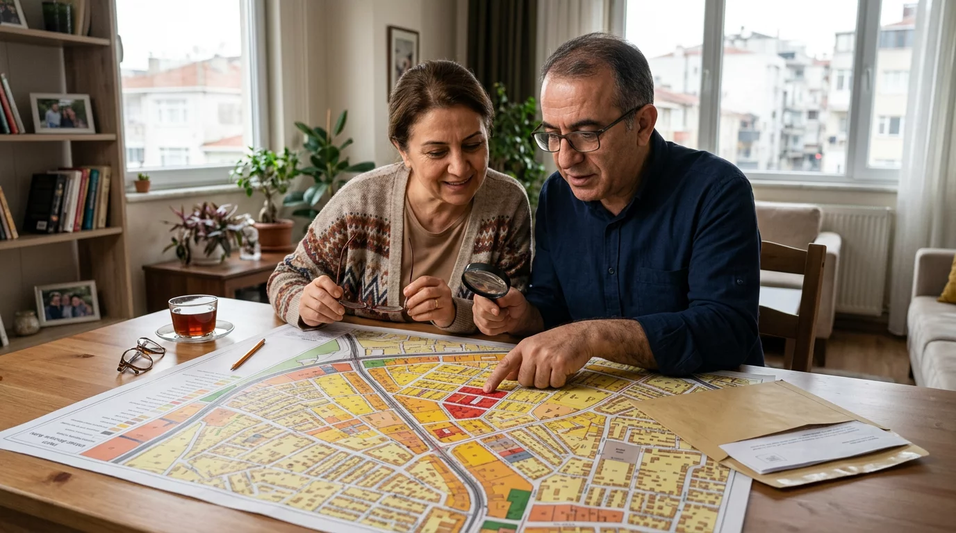 Illustration for blog section about: Evin kentsel dönüşüme girdiğini nasıl öğrenirim?, image 1