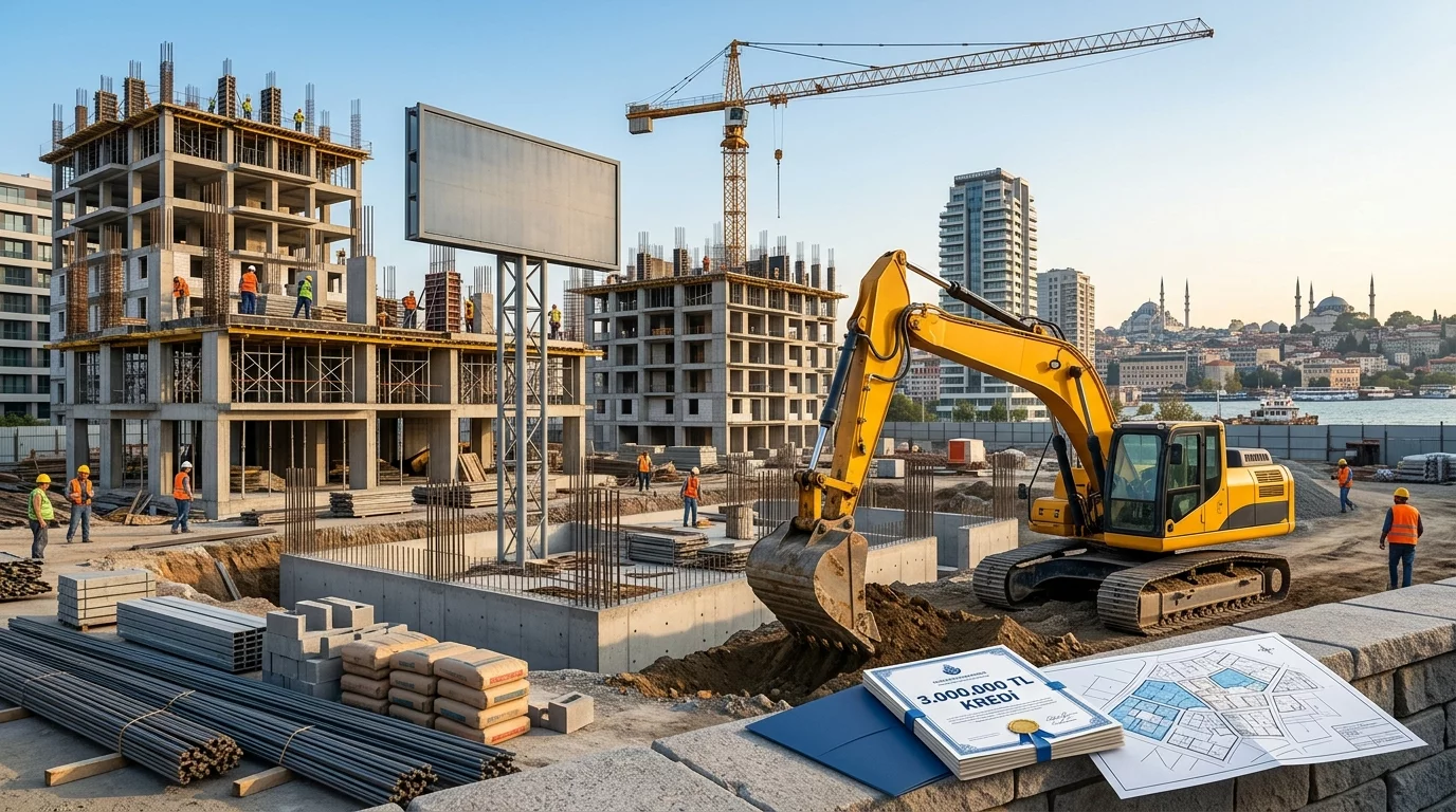Illustration for blog section about: Kentsel dönüşüme yeni destek İlk yıl ödemesiz 3 milyon liralık 