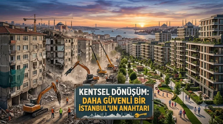 Kentsel Dönüşüm, Daha Güvenli Bir İstanbul’un Anahtarıdır