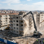 Sultangazi’de Depreme Karşı Kararlı Adımlar: Ürünkent Sitesi’nin Yıkımıyla 144 Konutluk Güvenli Geleceğin Temelleri Atılıyor