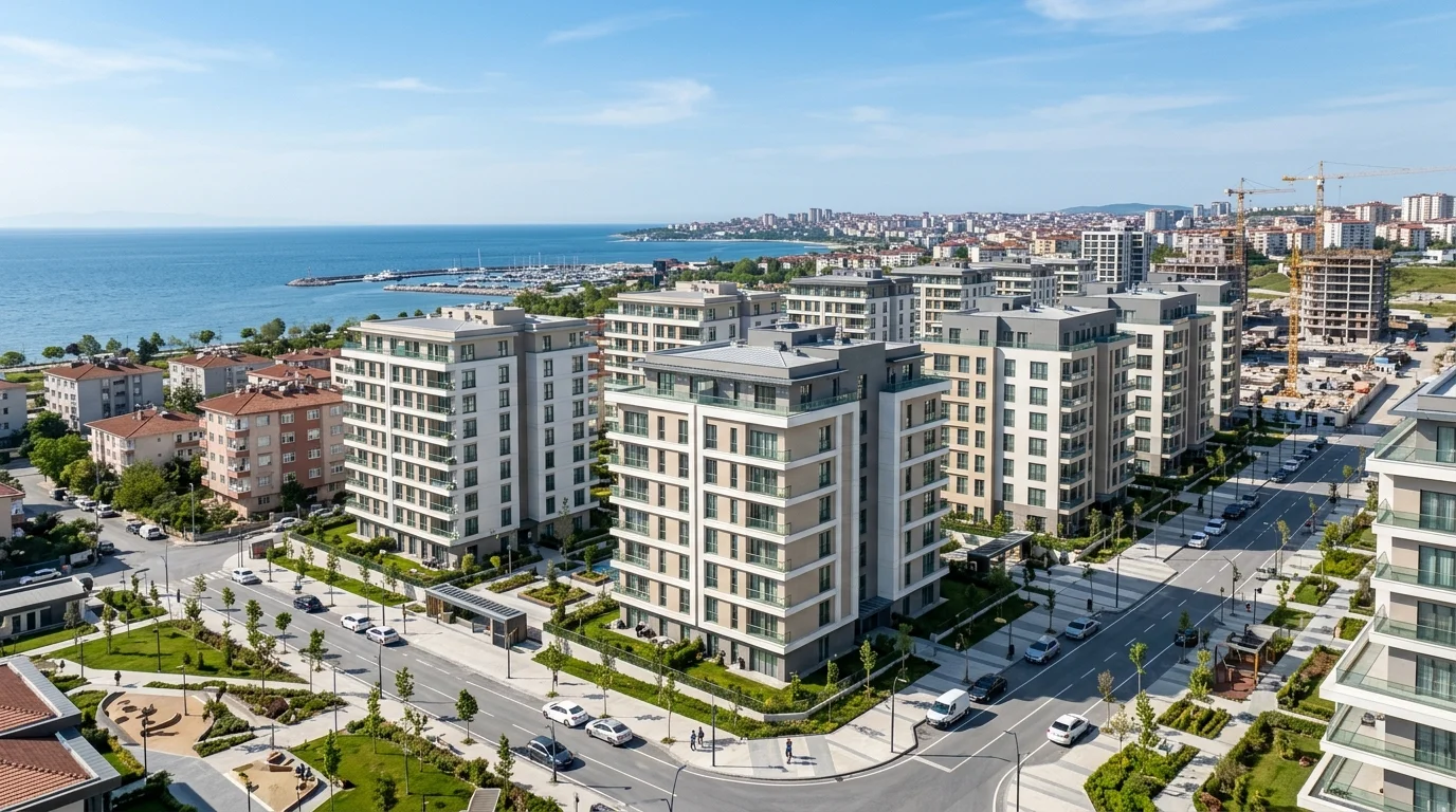 Bakan Kurum, Tuzla'daki kentsel dönüşüm projesinin görüntülerini paylaştı