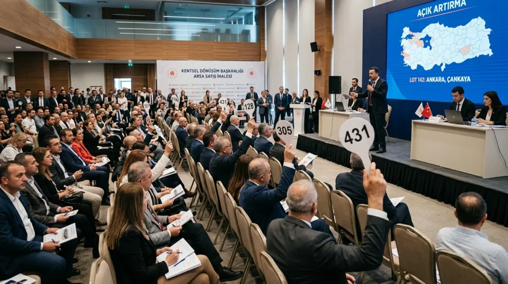Kentsel Dönüşüm Başkanlığı 24 İlde 660 Arsa Satıyor