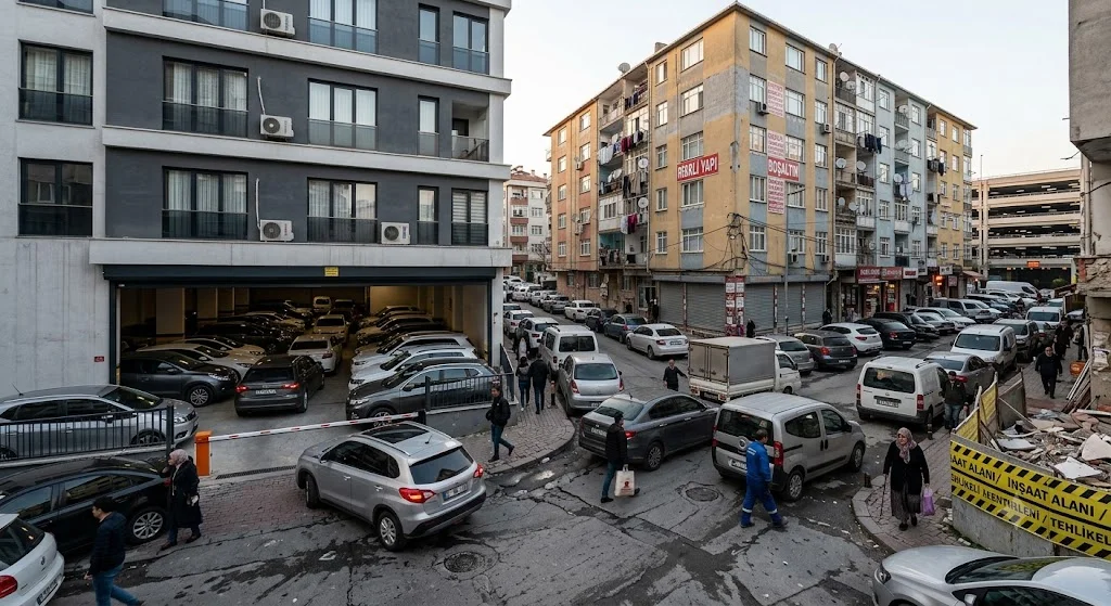 Türkiye’nin Kronik Şehirleşme Sınavı: Kentsel Dönüşüm Kıskacında Otopark Krizi